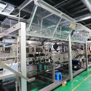 Automatic PE Shrink Film Wrapper with 1060mm Conveyor Height and Frequency