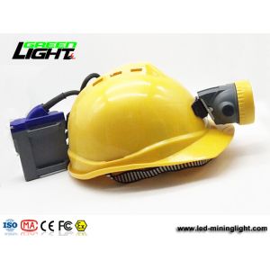 1.6W 216lum Rechargeable Led Miner Lamp 15000lux For Coal Mining