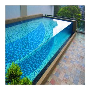 Cheap Villa Garden Acrylic Swimming Pool with High Light Transmission and 1.20g/cm3 Density for sale