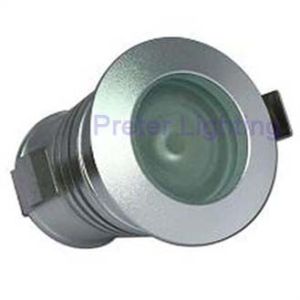 Good heat dissipation DC12V 30 / 60 degree 1W with lens LED recessed downlighs