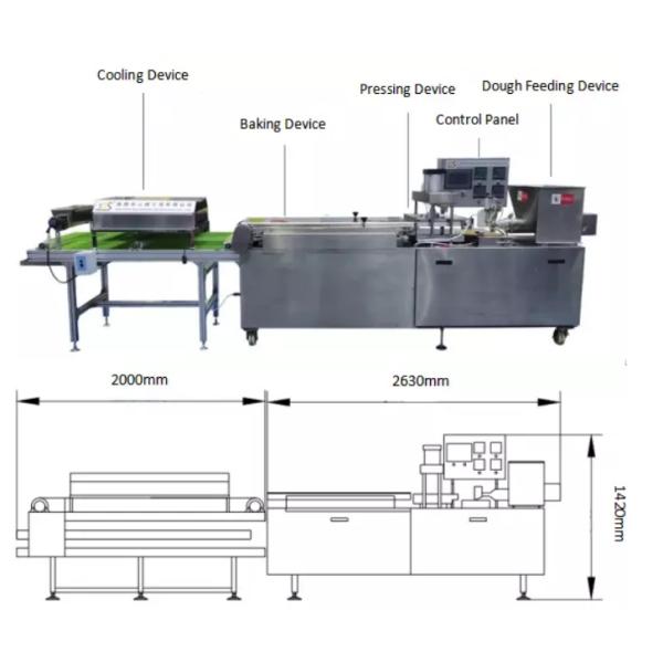 8 Inch Commercial Fully Automatic Roti Maker Machine