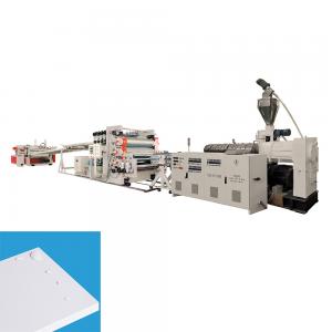 Cheap Plastic Sheet Extrusion Machine / Pvc Sheet Extrusion Line 1220 x 2440 for sale