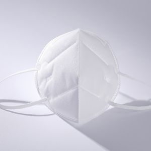White List Lightweight Disposable KN95 Mask 17.5x9.5cm KN95 Respirator Earloop