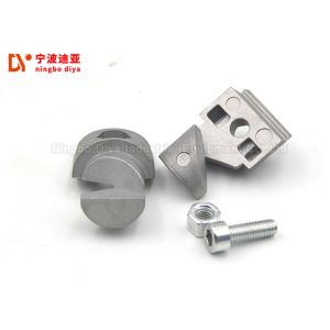 Inner Rotate Type Lean Tube Connector Zinc Plated Multi Connector