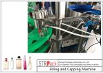 30 BPM Perfume Filling And Capping Machine With PLC And Touch Screen Control