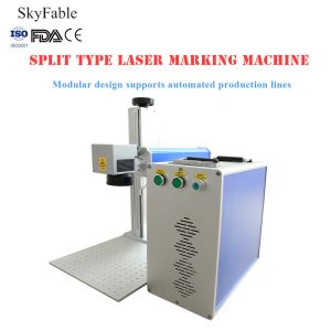 Split type laser marking machine industrial grade high-precision multi material engraving modular design UV/fiber/CO ₂ optional support for automated production lines