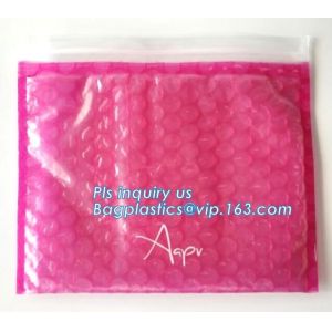 Protection Usage For Cosmetic Packaging Slider Bags, Custom Poly Bags Slider