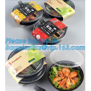 clear disposable plastic fruit container / clear PET blister clamshell box for