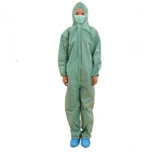 Cheap Waterproof Non Woven Coverall Soft Felling With High Air Permeability for sale