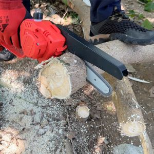 Regargable Mini Handheld Chainsaw Lithium Battery Powered Brushless Cordless 8