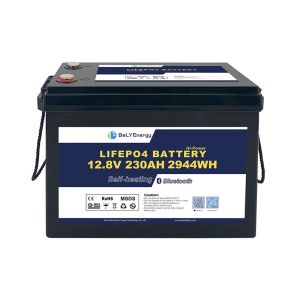 Cheap 12.8V 230Ah RV Lithium Battery Self Discharge &lt;3% Monthly ABS Case for sale