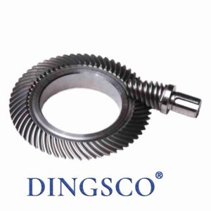 China ISO 4-6 Grade High Load Bearing Quasi-Hyperbolic Gear with Unique Meshing Characteristics and Gleason Teeth Profile on sale