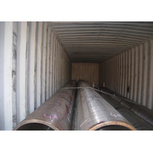 28'' 711mm OD Hot Rolled Steel Pipe Seamless Round Shape 0.9％ Tolerance