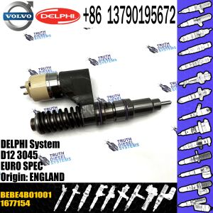 diesel fuel injector 1677154, BEBE4B01001 FOR VOL Trucks FH 12 D12A340, D12A420,