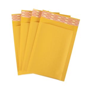 China Shock Resistance Self Seal 4cm Kraft Bubble Mailer on sale