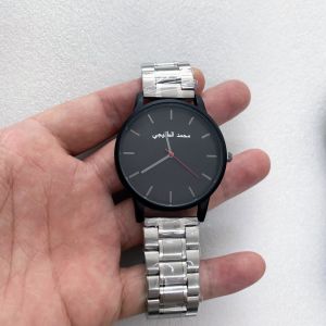 8in Stainless Steel Quartz Wrist Watch Multi Function ROHS Approved