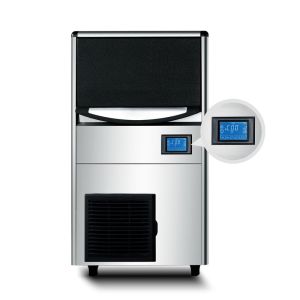 Home Use 80kg Per Day LCD Commercial Ice Maker Making Machine For Restaurant Bar