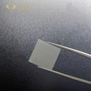 Cheap 4mm*4mm Single Crystal CVD Diamond Plate 0.5mm Thickness for sale