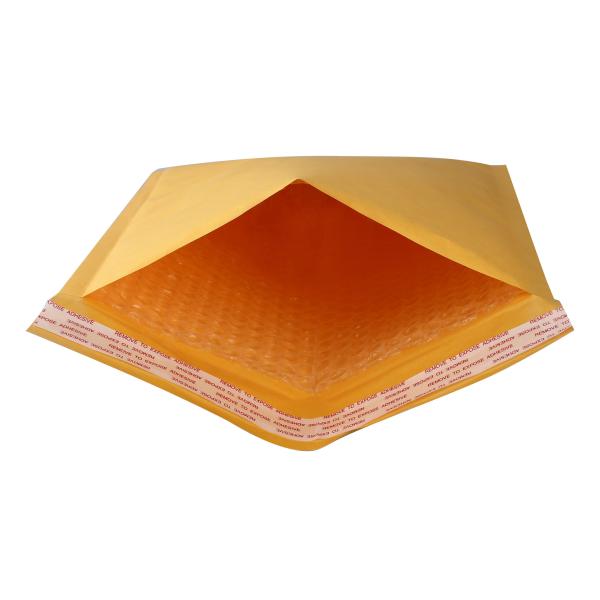 Quality 3 Seams Recycled Self-adhesive Kraft Bubble Mailer Packing Envelopes wholesale