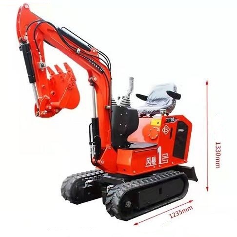 Quality DOOZER Mini Excavator 3.5 Ton Maximum Digging Depth 1600mm Ideal for Mining Projects wholesale