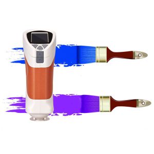 Powder / Pasty Material Laboratory Colorimeter 550g Light Weight 8mm Measuring