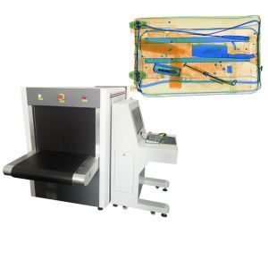 X Ray Baggage And Parcel Inspection SPX-6550 with 160kv Generator For Bank Use