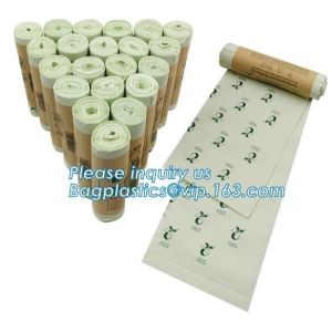 5 Litre (5L) Compostable Caddy Bin Liners For Food Waste, 150 Bags, Cornstarch