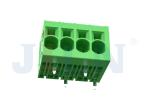 M4.0 DIP PCB Spring Terminal Blocks 7.5mm Pitch 2P To 24P Wiring Terminal Block