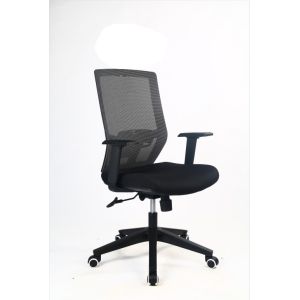CAL 117 3'' Black Mesh Ergonomic Desk Chair Multifunction