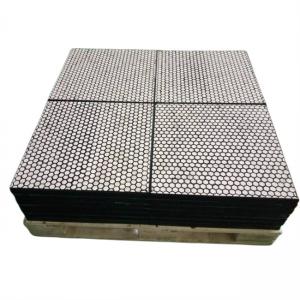 China Ceramic Abrasion Resistant Lining Plate Rubber Chute Liners Mining on sale