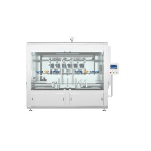 Cheap 1200BPH Pesticide Filling Machine 6 Nozzles Packing 1-5L for sale