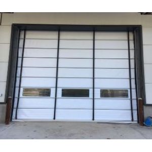 High Speed Spiral Door with 220/380V Motor and PVC Fabric for Industrial Use