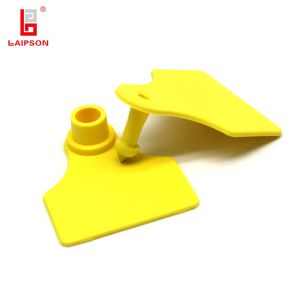 BASF TPU 50mm Plastic Animal Identification Ear Tags With Metal Tip For Tracking
