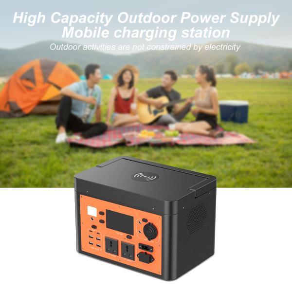 CLF Portable Solar Generator 600w Power Station Customizable OEM For Outdoor Energy Storage Power Vending Machine