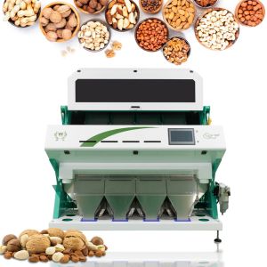 Peanut Groundnut Optical Sorting Machine High Accuracy Stainless Steel Almond