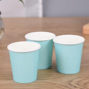 2.5oz 6oz Ripple Wall Recyclable Paper Cups Custom Logo