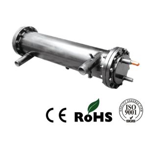 Cheap SS316L Shell and Tube Stainless Steel Evaporator , Water Cooled Tube Heat Exchanger for sale