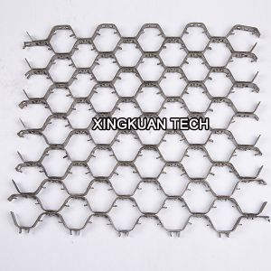 Lance Hex Metal Mesh , Stainless Steel Hexmetal AISI316 1" Depth X 14 Gauge