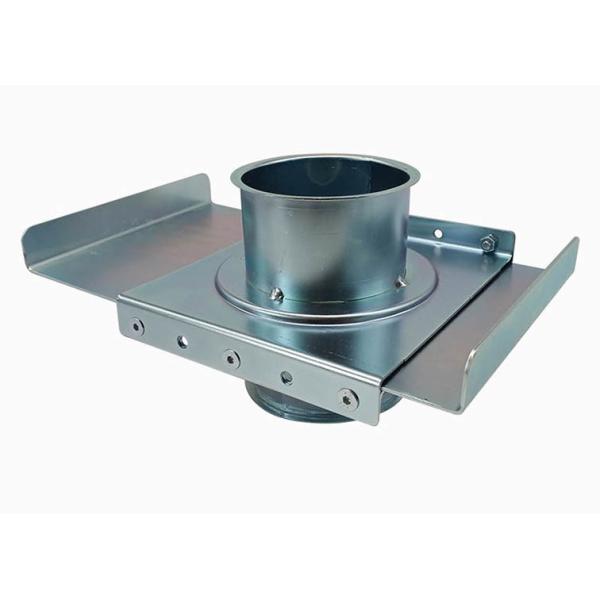 Quality Sliding Damper Manual Dust Collection Blast Gate 100mm wholesale