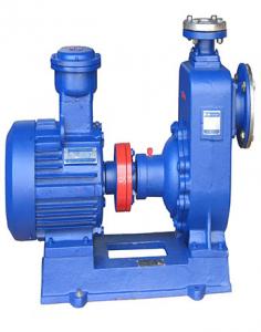 China CYZ-A Electric Self Priming Centrifugal Pump Single Stage Blue on sale