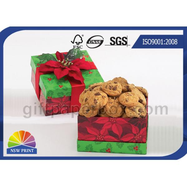 Quality Cookie / Chocolate Paper Gift Box Customized Gift Wrapping Boxes With Art Paper wholesale