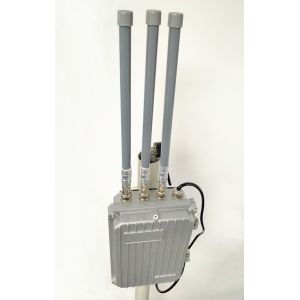 Fixed 25W 500m Shielding Waterproof Drone Jammer 2500MHz