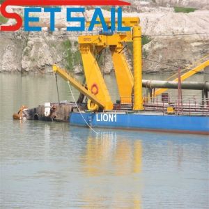 Cummins Engine Siemens PLC 3500m3 Cutter Suction Sand Dredger for Large-Scale