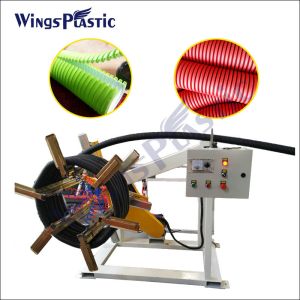 PLC Control Plastic Pipe Extrusion Line with Electric Heating System