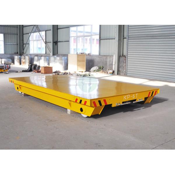 Mold Transport Flat Rail Cart 15T Material Transfer Carriage On Rails Towed By