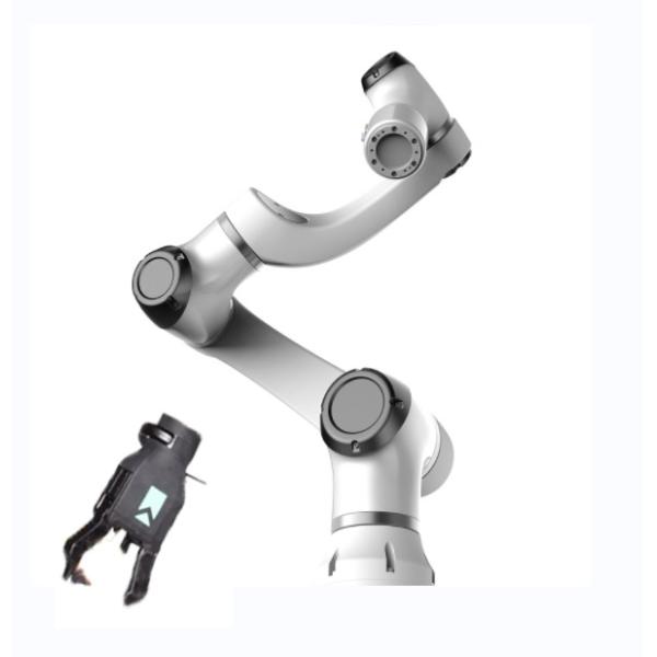 6 Axis Collaborative Robot 5kg Payload With Righthand Robot Gripper For Any