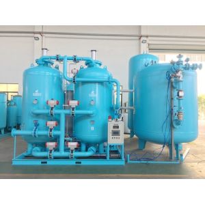 Skid Mounted PSA Oxygen Generator , 150-200 Bar Psa Oxygen Gas Plant In Blue