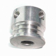 Cheap 100% cnc machining process aluminum turned part with machined finish for sale