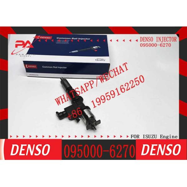 GENUINE AND BRAND NEW DIESEL COMMON RAIL FUEL INJECTOR ASSY 095000-6270, 095000