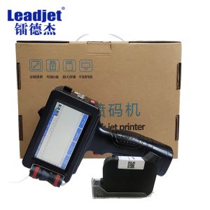 Leadjet Industrial Expiry Date Inkjet Coding Machine Portable DC16.8V With Fast